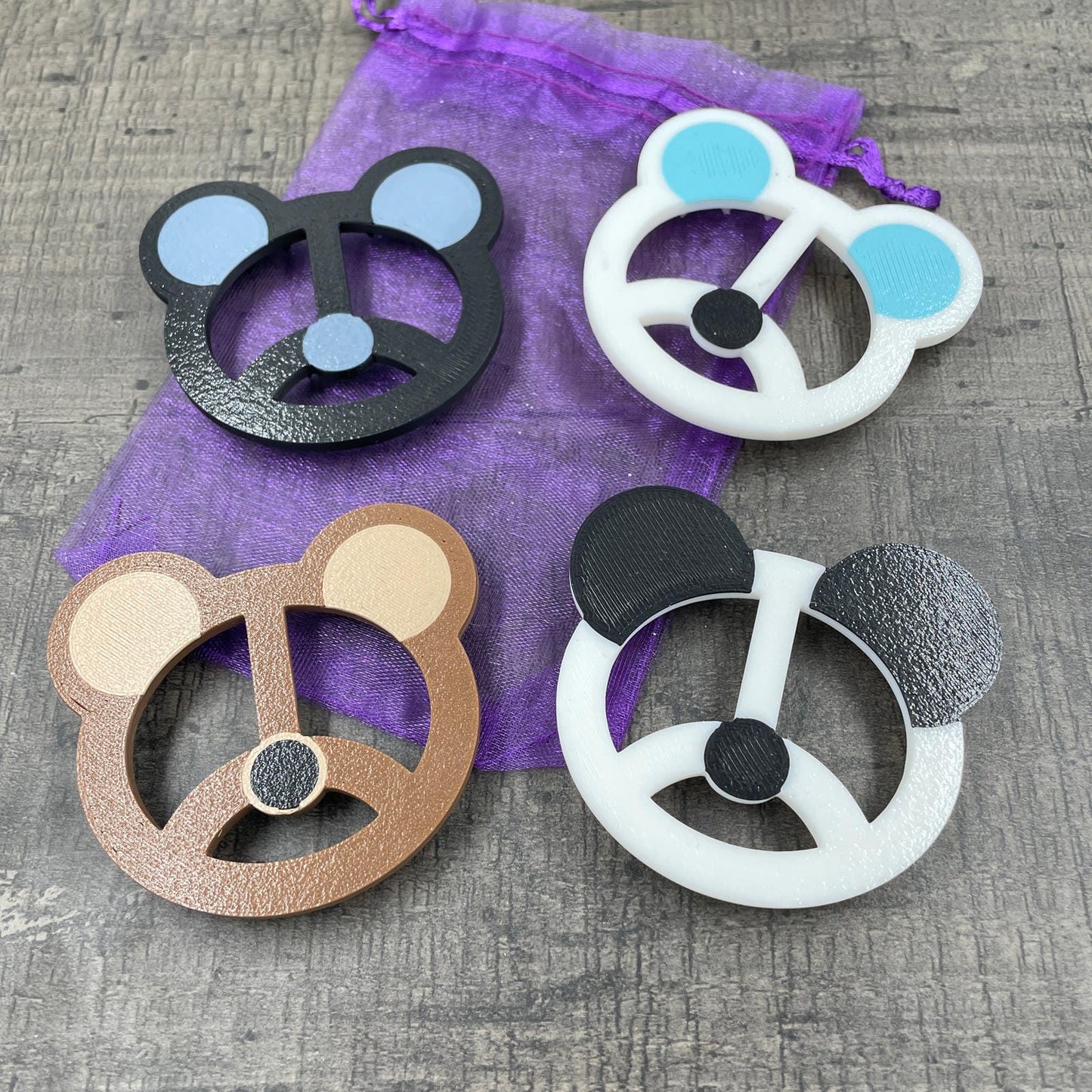 Shibari touw spikes in de vorm van beren