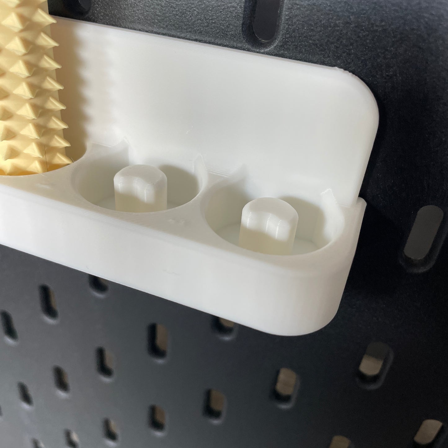 Seilspike-Ablage für Ikea Skadis