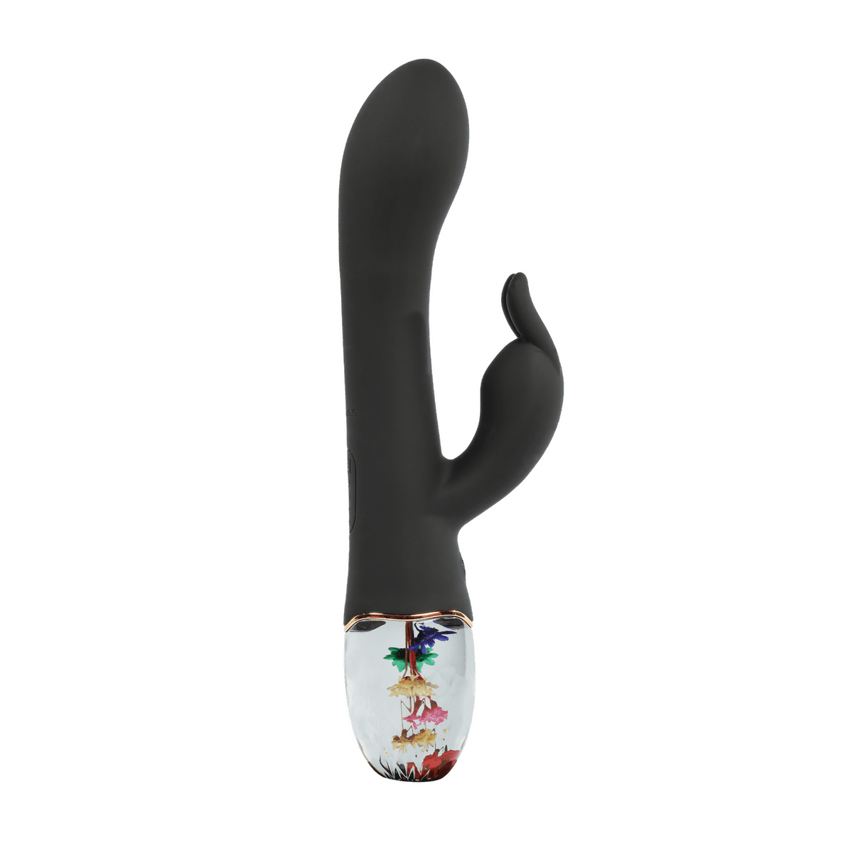 Flora Garden Rabbit Vibrator | Schwarz 22,8 cm