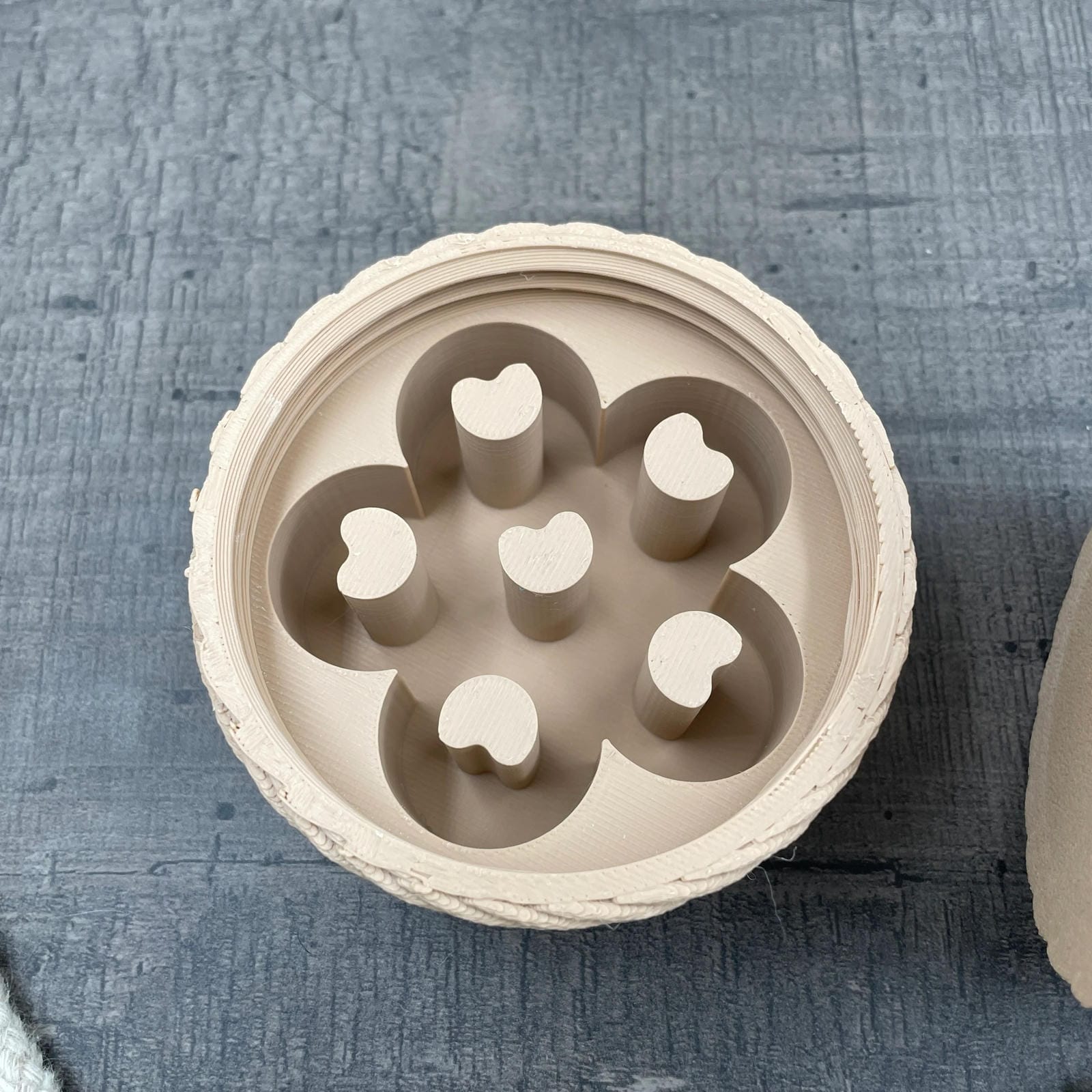 Een doosje voor zes shibari rope spikes van 3DSM