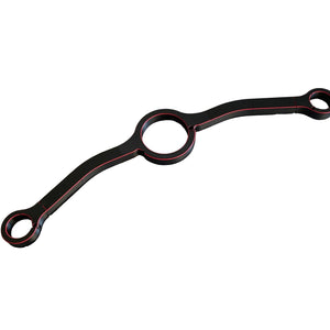 Een BDSM schandpaal voor de nek en polsen - The Secretary stijl